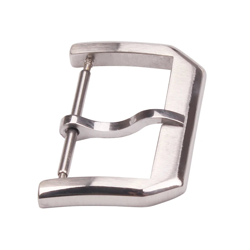 Stainless Steel Tang Buckle Watch Clasp 16-22mm