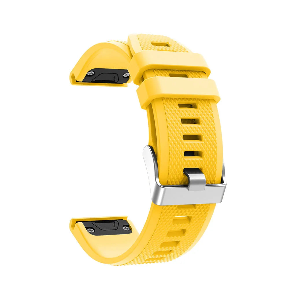 22mm Quick-Fit Silicone Strap – Garmin Fenix, EPIX & Tactix