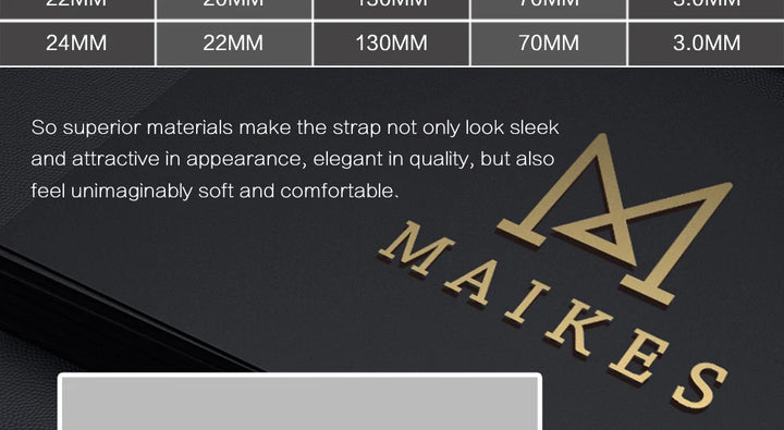 MAIKES Orange Sport Watch Band 20mm 22mm 24mm Watch Accessories Watchband With Black Buckle Rubber Watch Strap For Omega