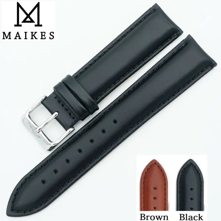 Genuine Leather Watch Strap 18–24mm for Daniel Wellington – MAIKES