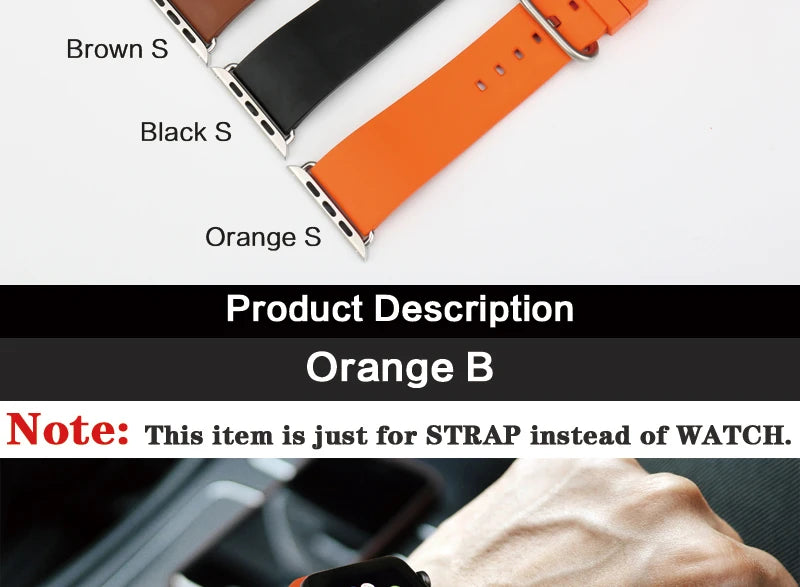 MAIKES Rubber Strap For Apple Watch Band 45mm 41mm 42mm 44mm 40mm Series 7 6 SE 5 4 3 iWatch Bracelet