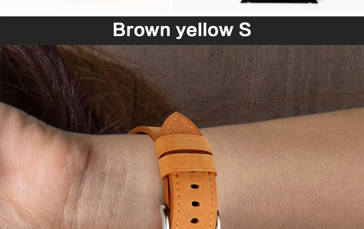 Top Quality Leather Strap For Apple Watch Band 45mm 41mm 44mm 40mm 42mm 38mm Series 7 6 SE 5 4 3 iWatch Watchband