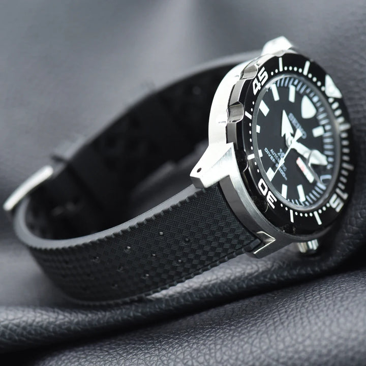 Premium Grade Tropical FKM Rubber Strap Quick Release Watch Band 18mm 20mm 22mm 24mm Rubber Tropical Strap Smart Watch Strap