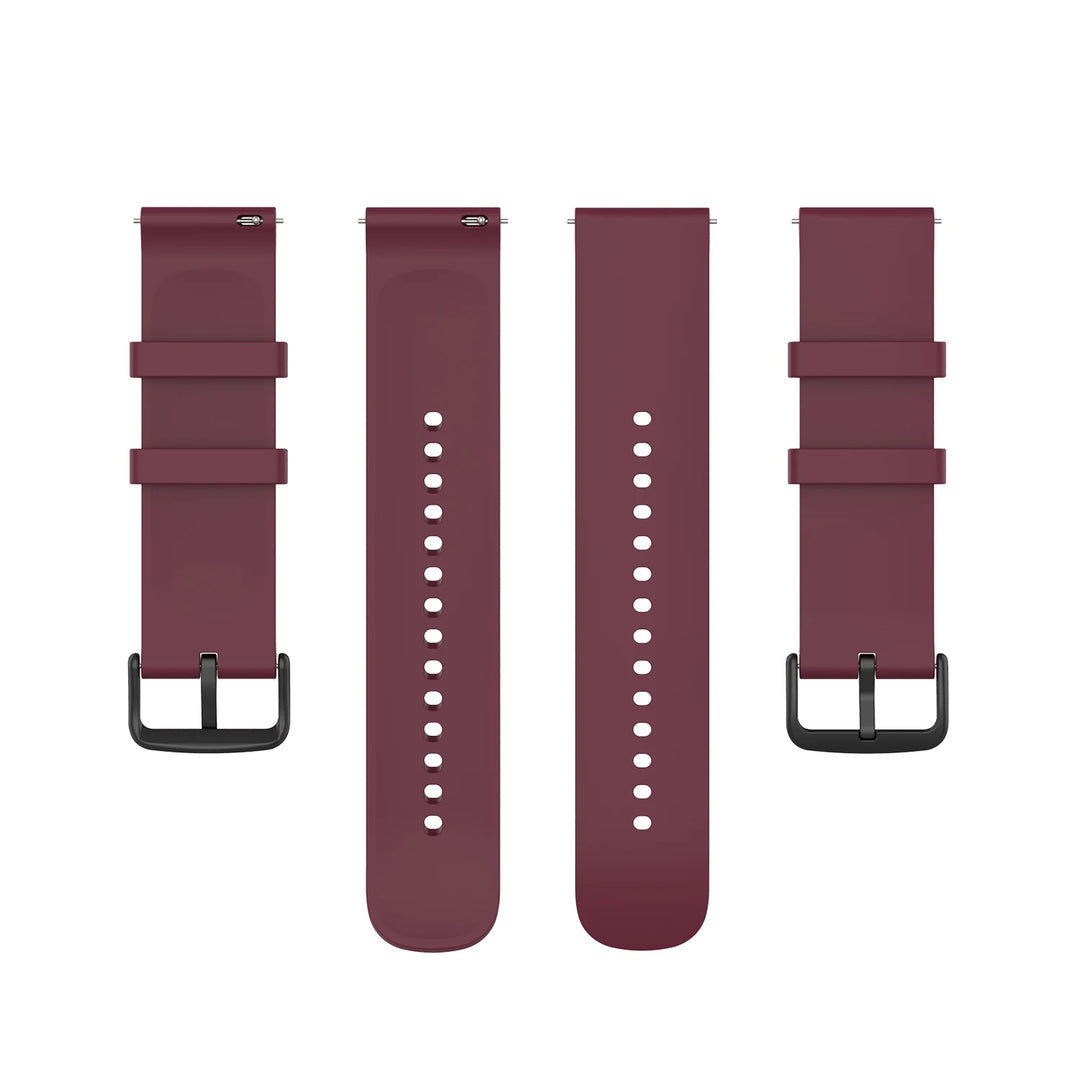 Silicone Strap for Garmin Vivoactive, Forerunner & Huawei Watch (20-22mm)