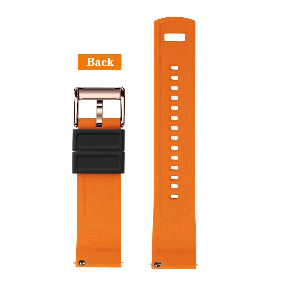Quick Release Silicone Watch Band 18–22mm