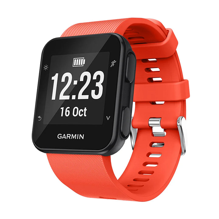 Silicone Watch Strap for Garmin Forerunner 35 – Replacement Band