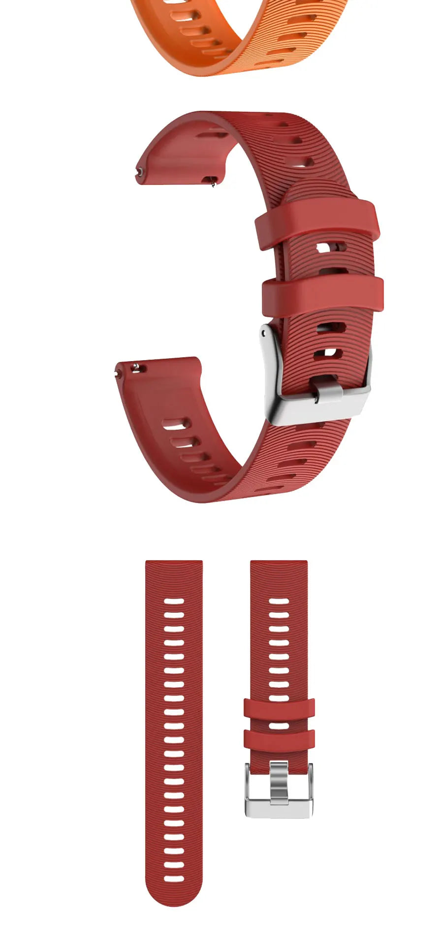 Colorful 20mm Silicone Strap for Garmin Forerunner & Vivomove