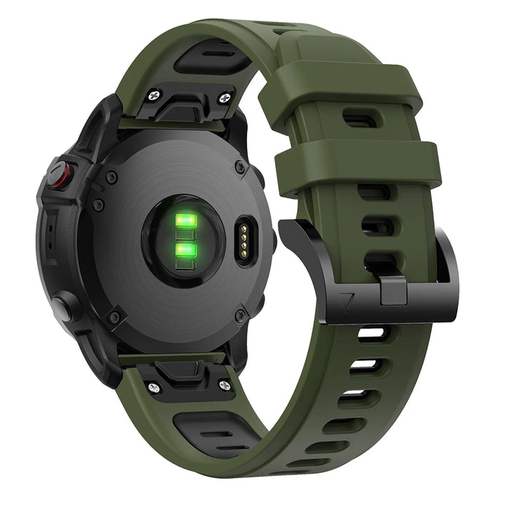 QuickFit Silicone Strap for Garmin Fenix Series (22-26mm)