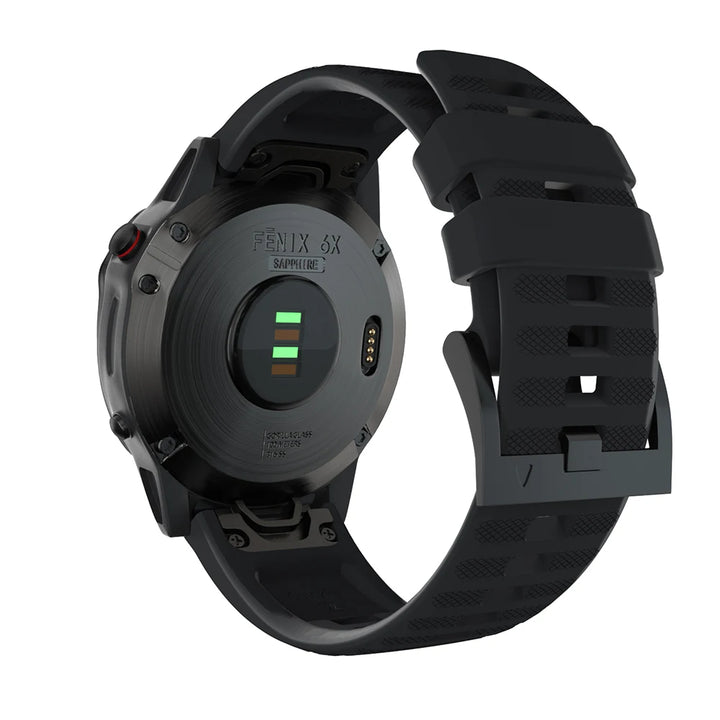 Quick-Fit Silicone Watch Strap – 22–26mm for Garmin Fenix & Epix