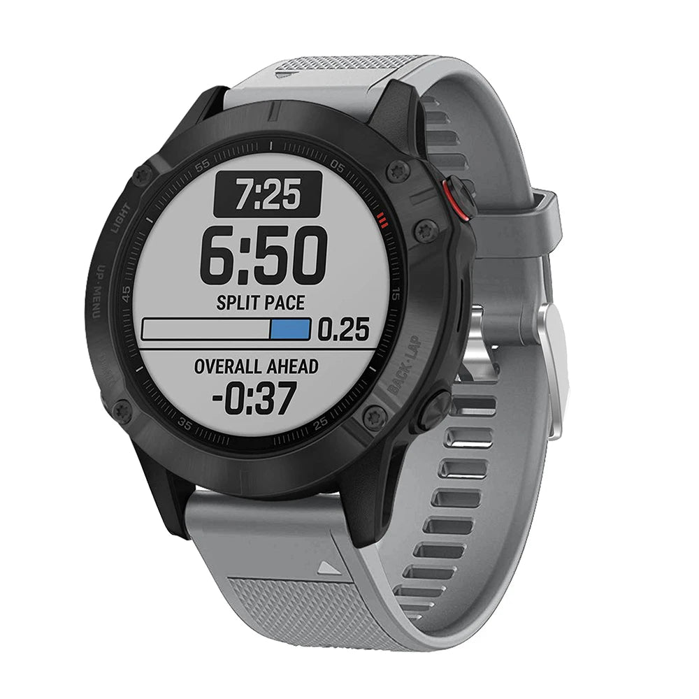 22mm Quick-Fit Silicone Strap – Garmin Fenix, EPIX & Tactix