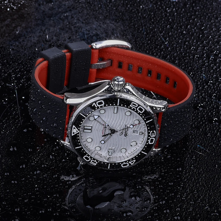 JUELONG Premium Silicone Watch Band 20mm Quick Release Rubber Strap Waterproof Men Women Replacement Watchband