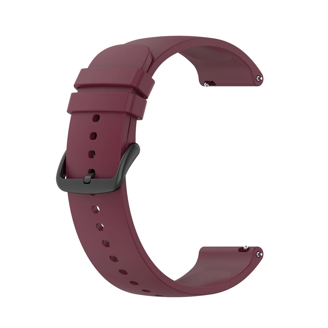 Silicone Strap for Garmin Vivoactive, Forerunner & Huawei Watch (20-22mm)