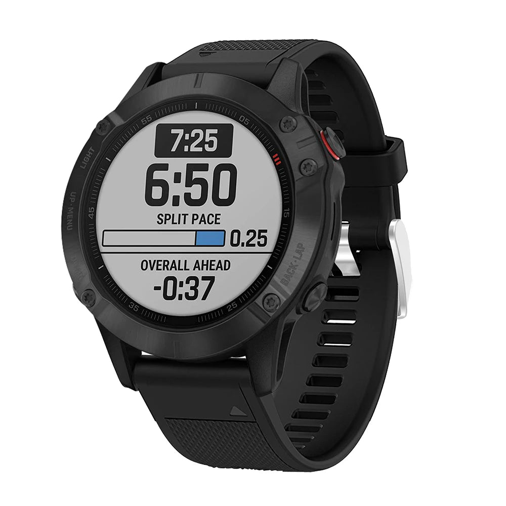 22mm Quick-Fit Silicone Strap – Garmin Fenix, EPIX & Tactix