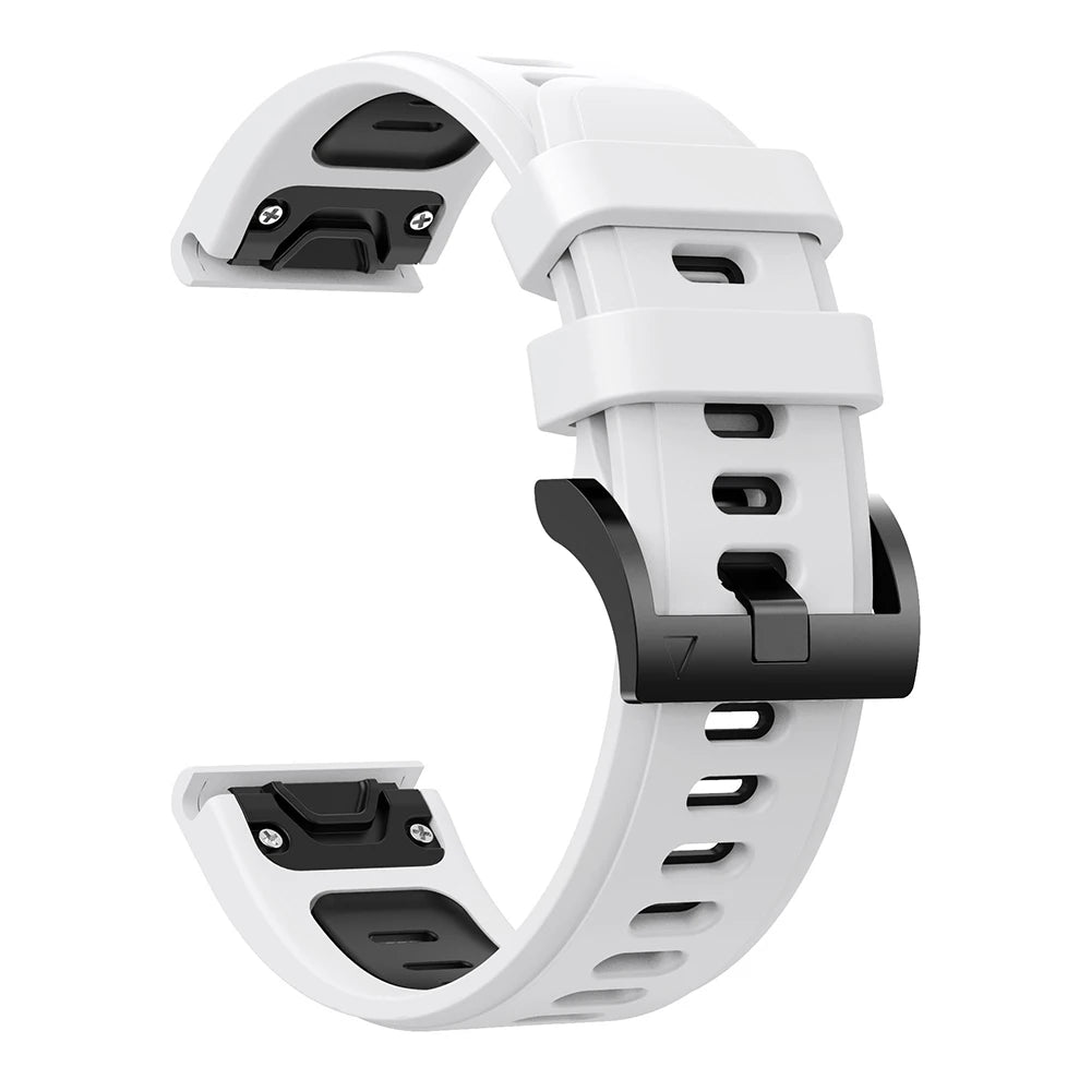 QuickFit Silicone Strap for Garmin Fenix Series (22-26mm)