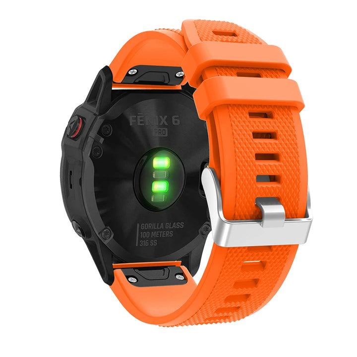 22mm Quick-Fit Silicone Strap – Garmin Fenix, EPIX & Tactix