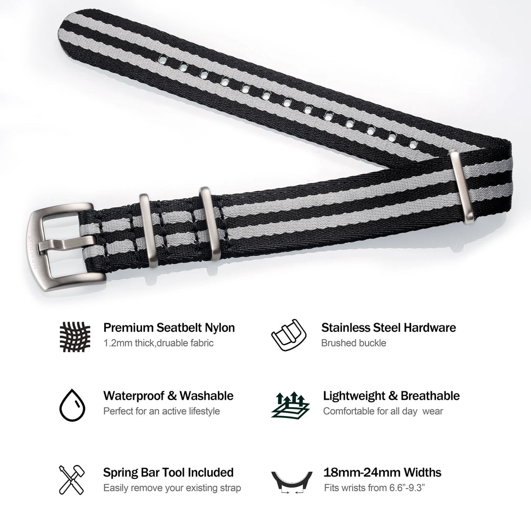 HEMSUT Seatbelt Nylon Strap