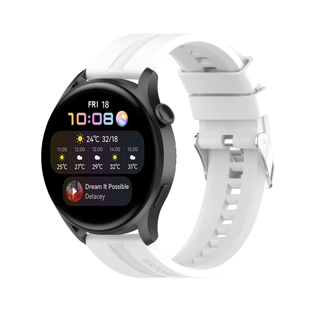 22mm Silicone Watch Strap for Huawei GT2 Pro, GT3 & Honor Magic 2 – 46mm