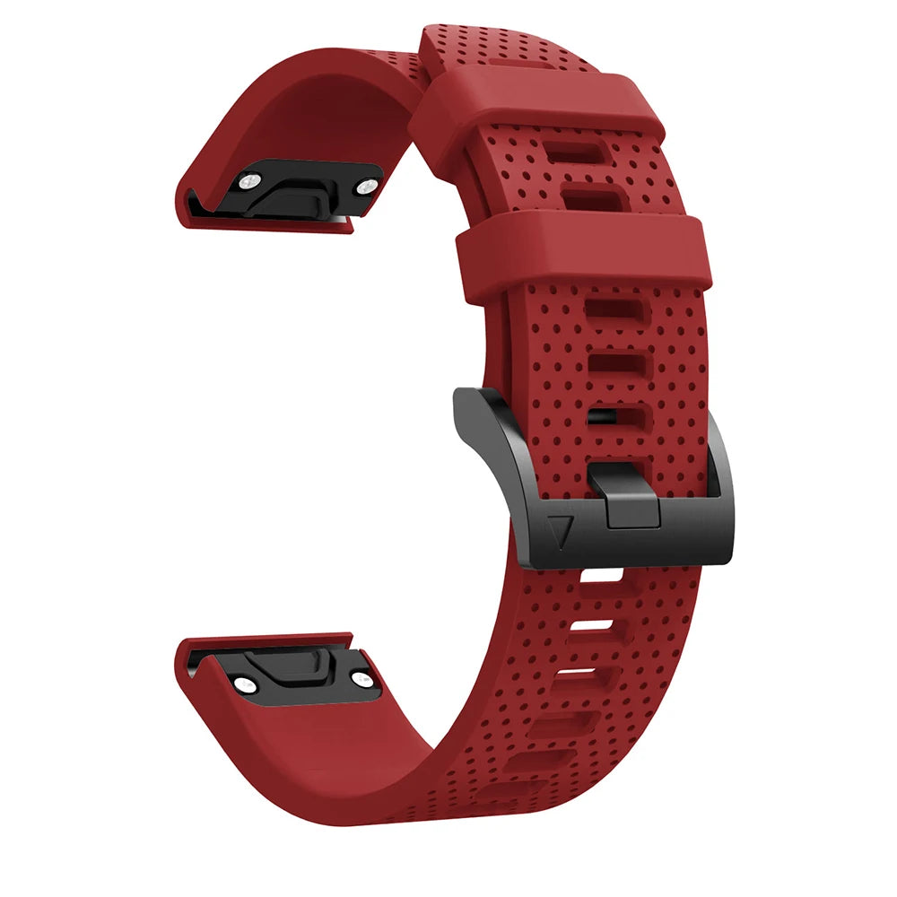 20mm Quick-Release Silicone Strap for Garmin Fenix 5S/6S/7S