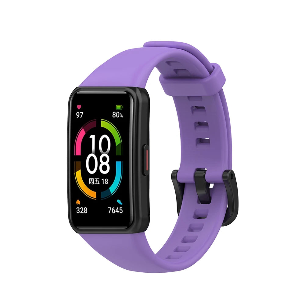 Silicone Strap for Huawei Band 6 Pro & Honor Band 6/7