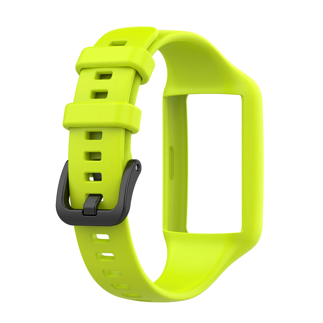 Silicone Strap with Case for Huawei Band 6/7 & Honor Band 6/7