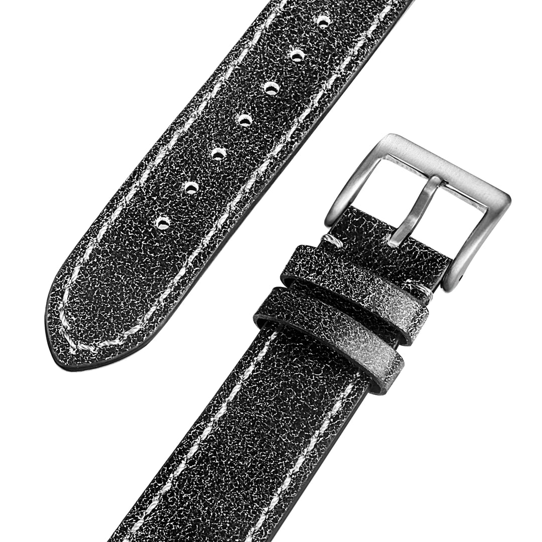 Hemsut Quick Release Leather Watch Bands Italian Mastrotto Brown Leather Watches Straps 18mm 20mm 22mm