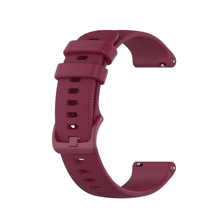 20mm Silicone Strap for Garmin Venu SQ/Venu 2 Plus & Amazfit Bip S/U