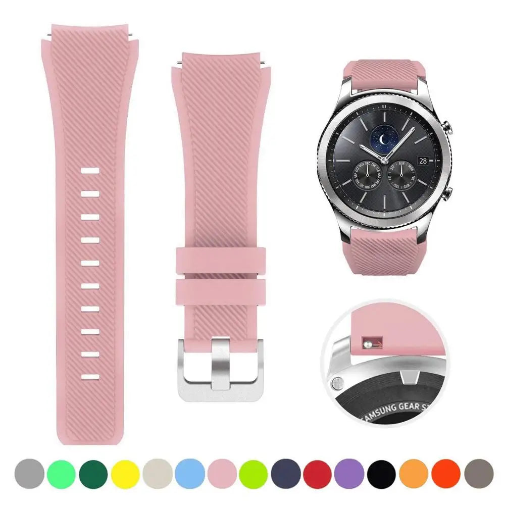 Universal Silicone Watch Band 20/22mm
