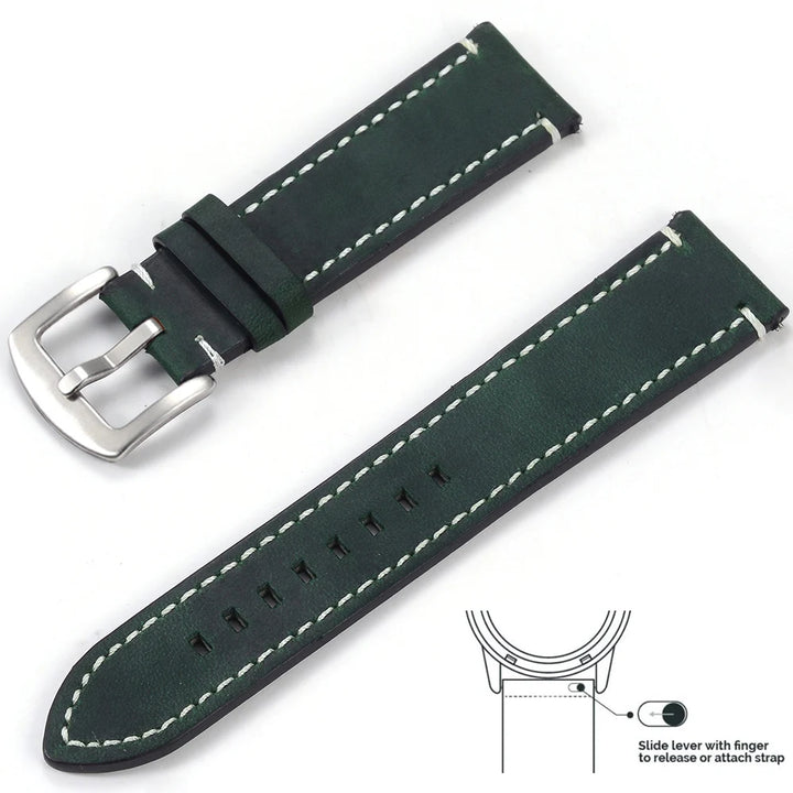 Universal Silicone Watch Strap 20mm/22mm for Samsung, Huawei & Amazfit