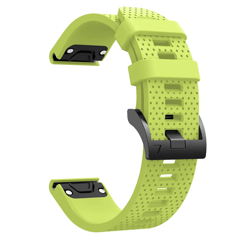 20mm Quick-Release Silicone Strap for Garmin Fenix 5S/6S/7S