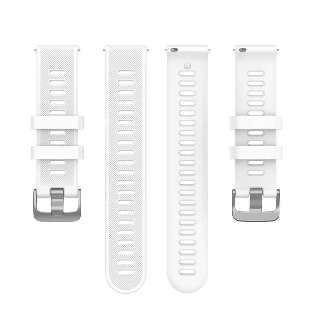 20mm Silicone Watch Strap for Garmin Forerunner, Vivoactive & Venu