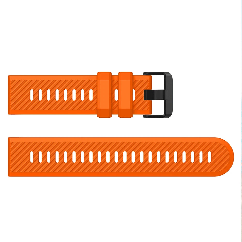 22mm Silicone Watch Strap for Garmin Forerunner 745