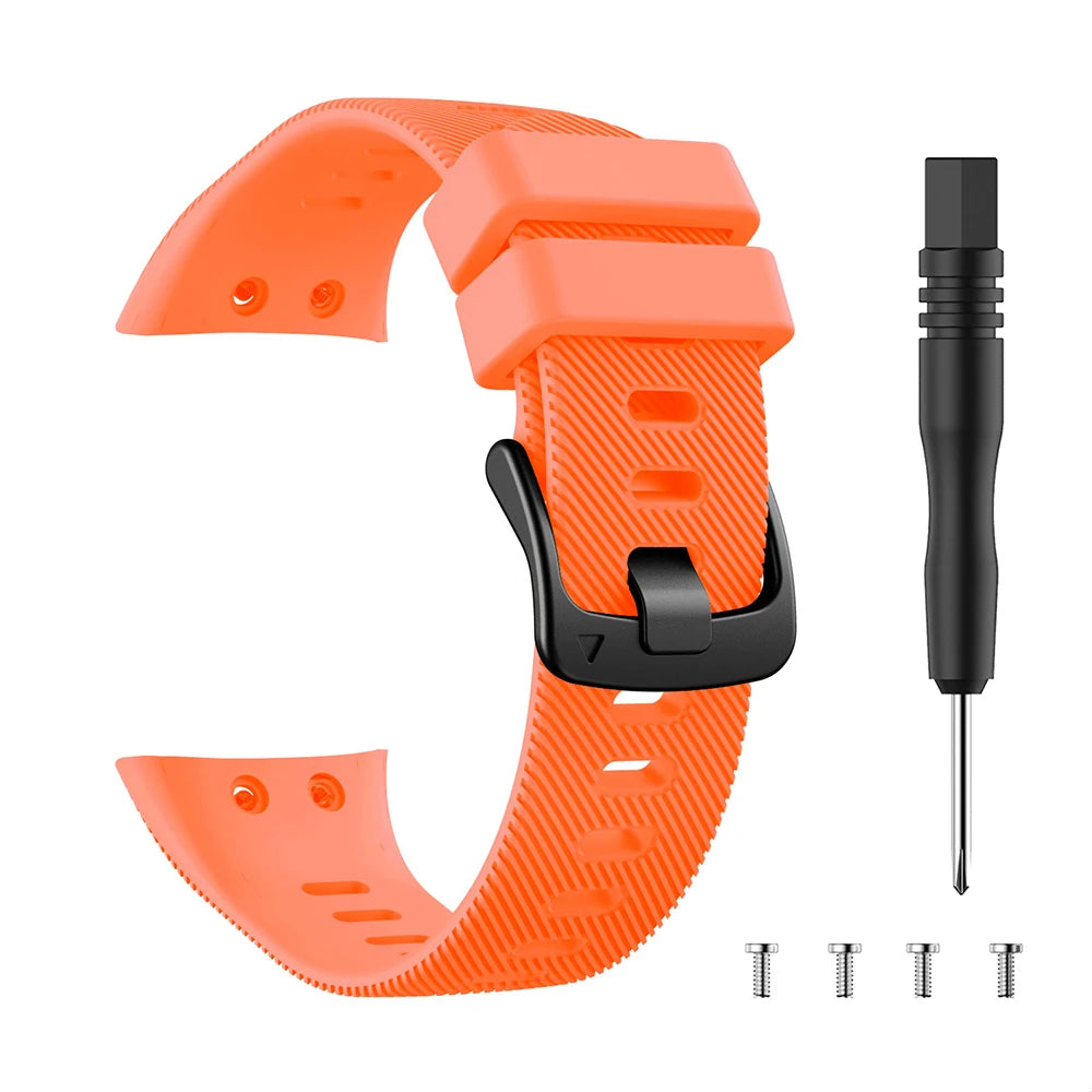 Silicone Watch Strap for Garmin Forerunner 45/45S & Swim 2
