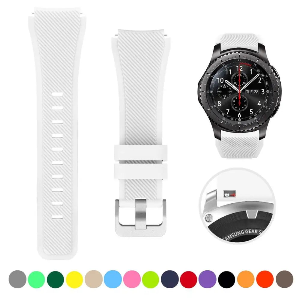 Universal Silicone Watch Band 20/22mm