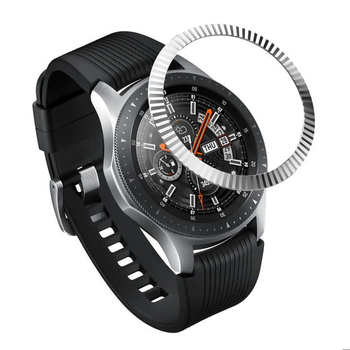 Stainless Steel Bezel Ring for Huawei Watch GT2 46mm & Samsung Galaxy Watch 46mm/Gear S3