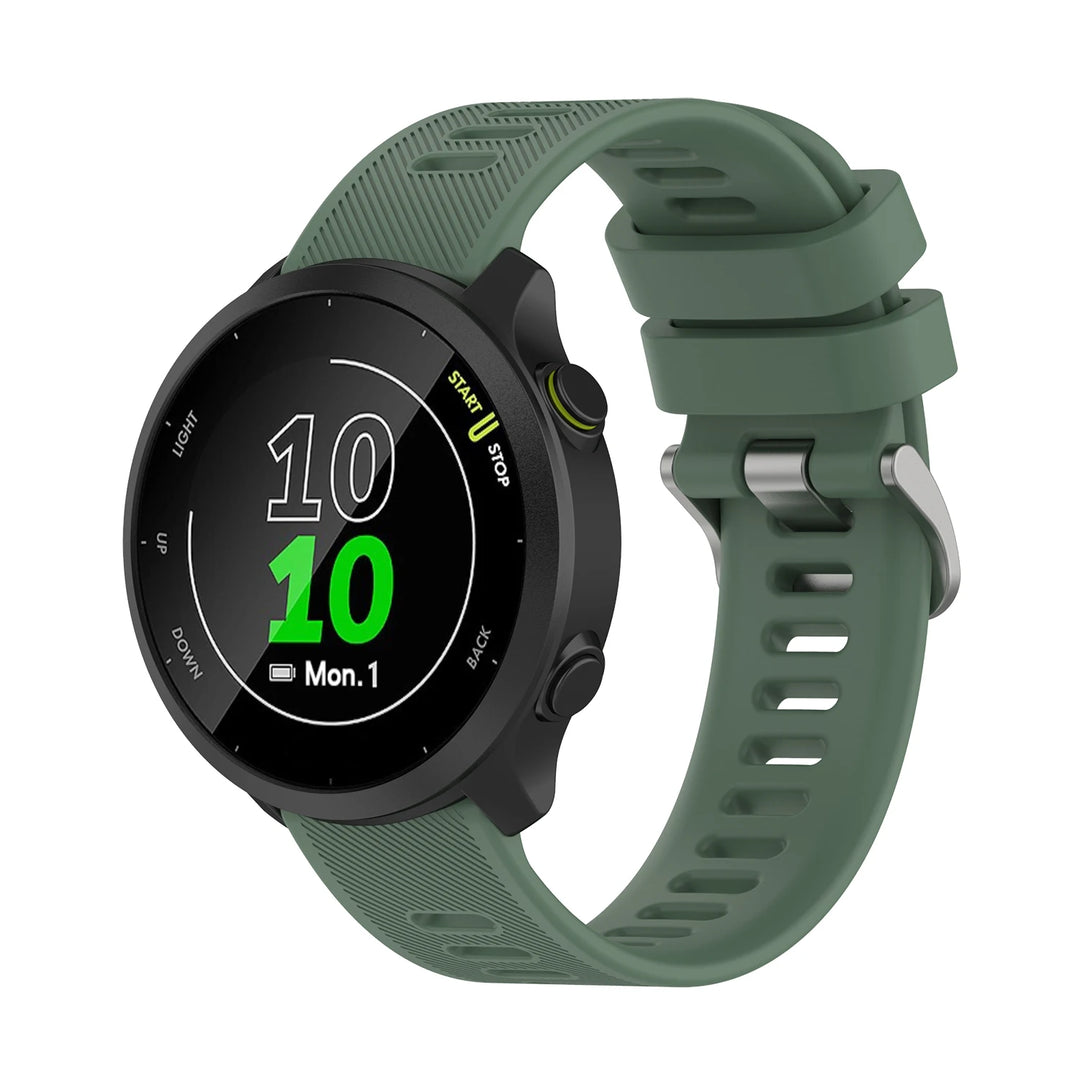 20mm Silicone Watch Strap for Garmin Forerunner, Vivoactive & Venu