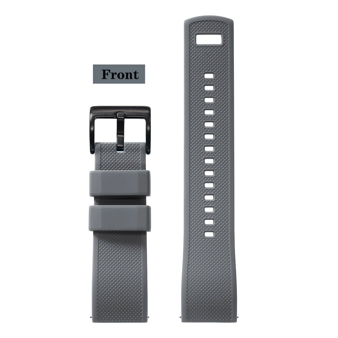 Quick Release Silicone Watch Band 18–22mm