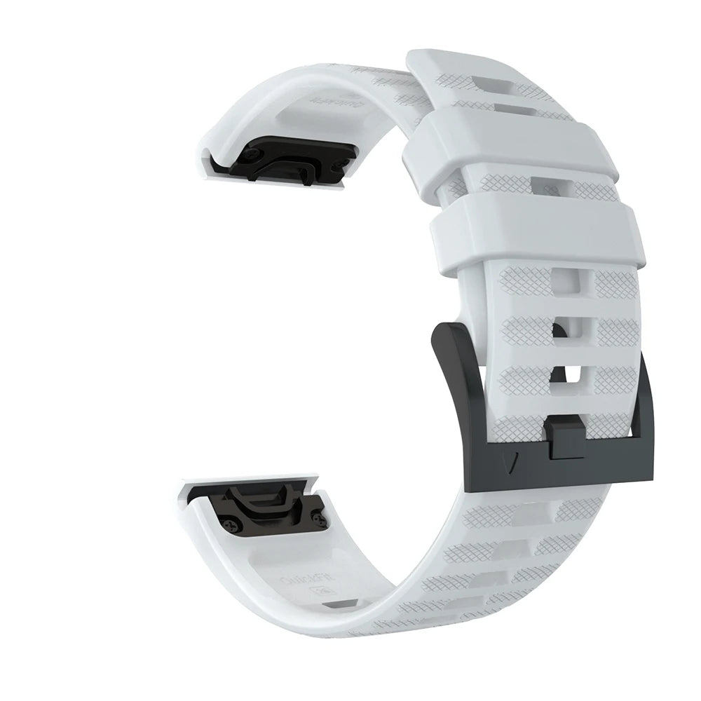 Quick-Fit Silicone Watch Strap – 22–26mm for Garmin Fenix & Epix
