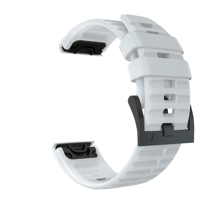 Quick-Fit Silicone Watch Strap – 22–26mm for Garmin Fenix & Epix