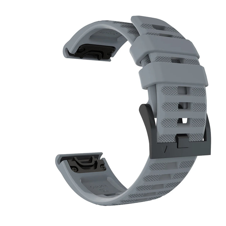Quick-Fit Silicone Watch Strap – 22–26mm for Garmin Fenix & Epix