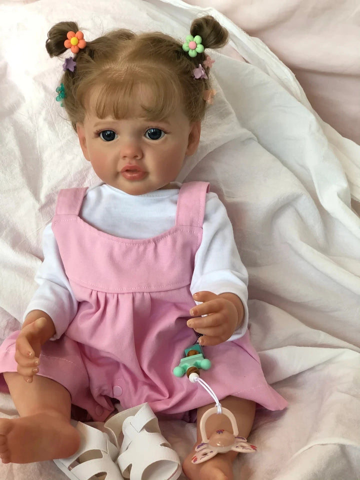 Betty 55 cm Full‑Body Silicone Reborn Toddler Doll