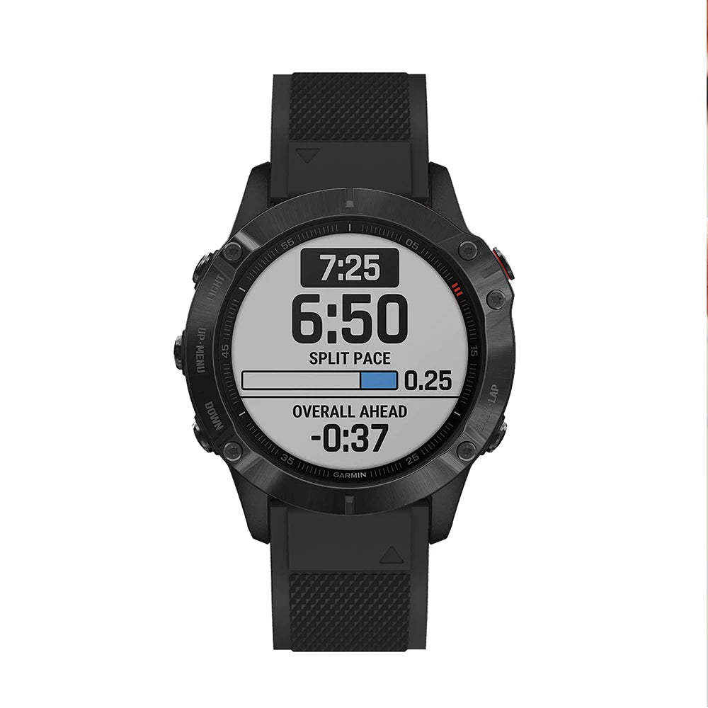 22mm Quick-Fit Silicone Strap – Garmin Fenix, EPIX & Tactix