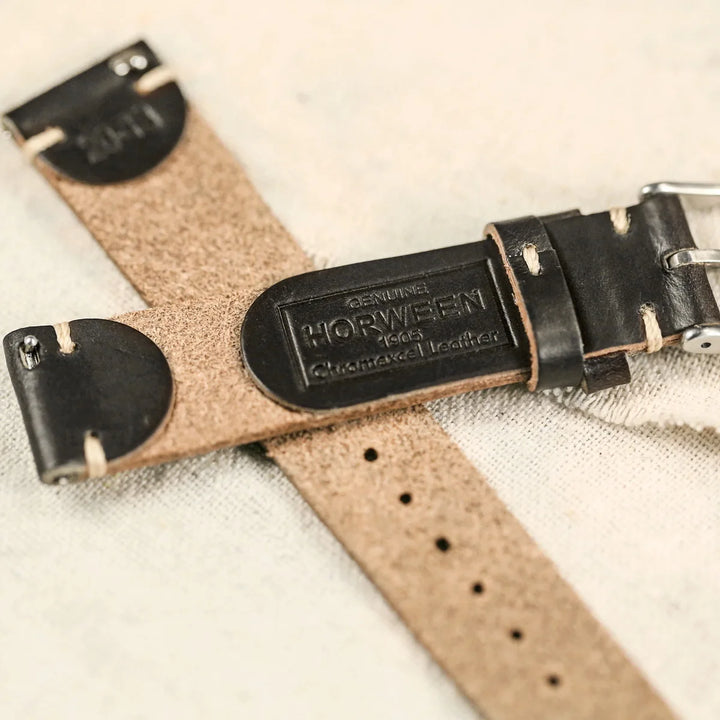 Genuine Horween CXL Leather Watch Strap 18–22mm Quick Release