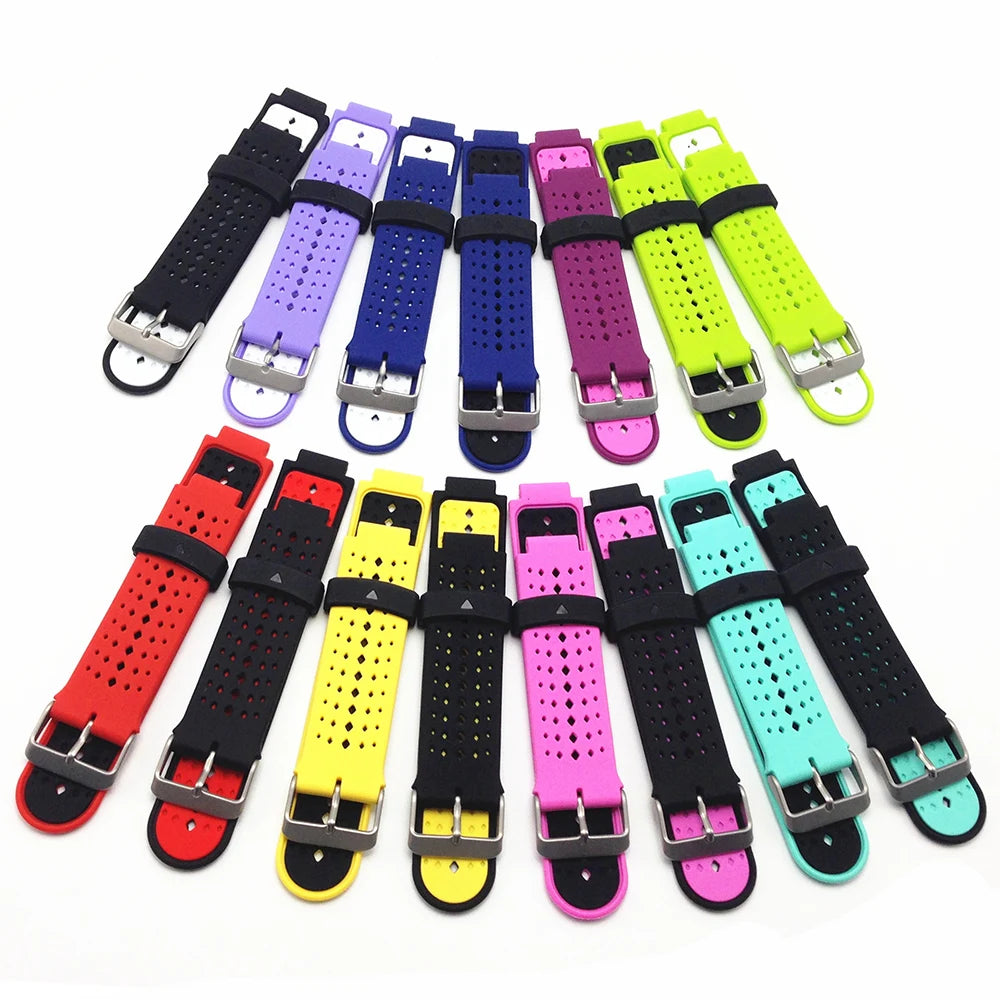 Silicone Replacement Strap for Garmin Forerunner 235/220/230/620/630/735XT