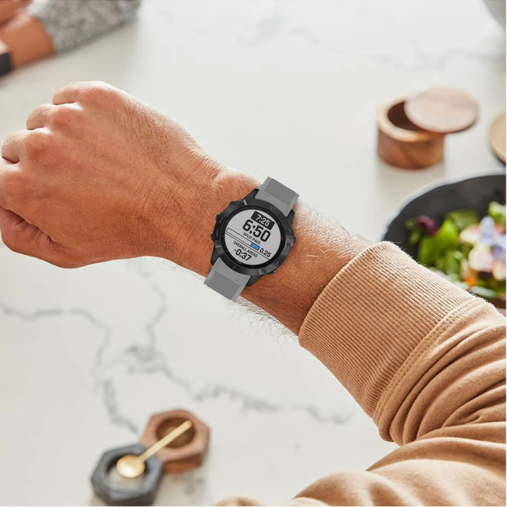 22mm Quick-Fit Silicone Strap – Garmin Fenix, EPIX & Tactix