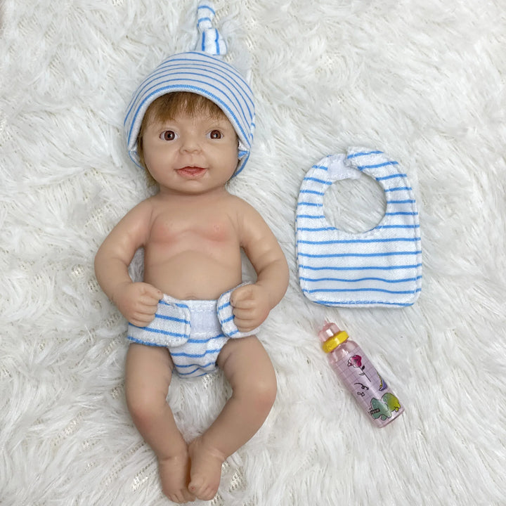 Palm 6″ Silicone Mini Reborn Doll
