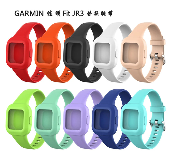Silicone Watch Strap for Garmin Vivofit Jr. 3 / Fit JR3