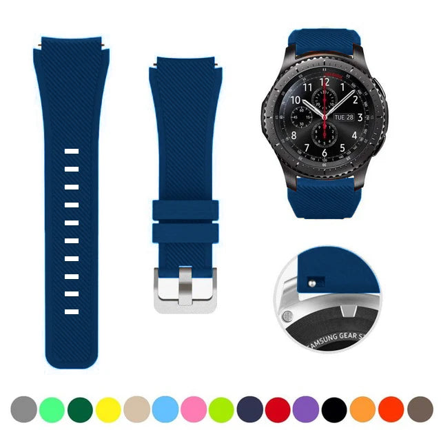 Universal Silicone Watch Band 20/22mm