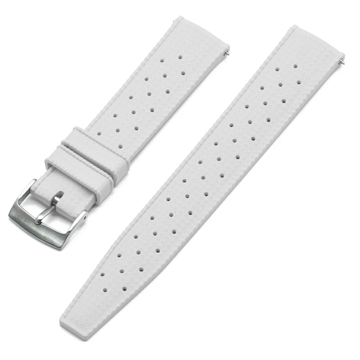 Premium Grade Fluororubber Tropical Watch Strap 18mm 20mm 22mm 24mm For S-eiko SRP777J1 FKM Watch Bands For Men's Diving Watches