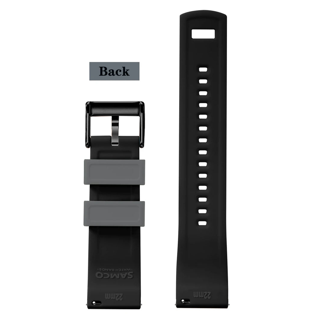 Premium Silicone Quick-Release Watch Band 18/20/22mm