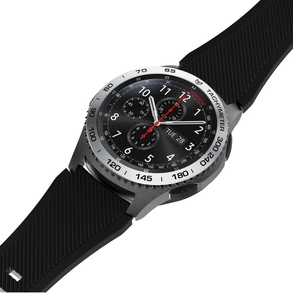 Stainless Steel Bezel Ring for Huawei Watch GT2 46mm & Samsung Galaxy Watch 46mm/Gear S3